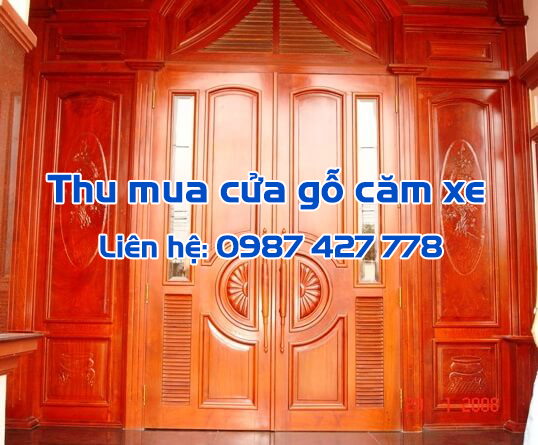 thu mua cửa gỗ căm xe 2