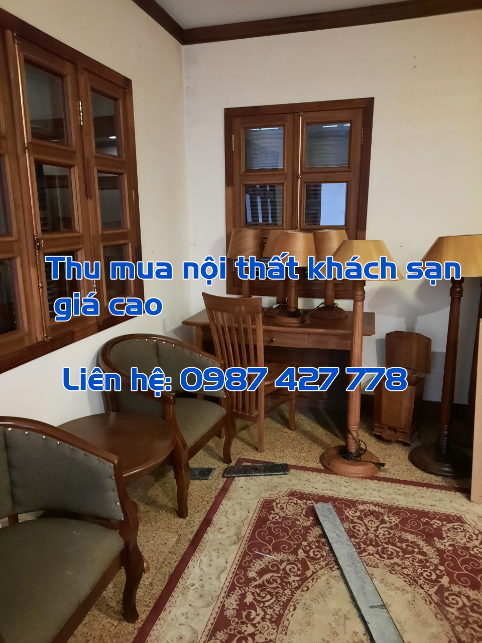 Thu mua nội thất khách sạn cũ